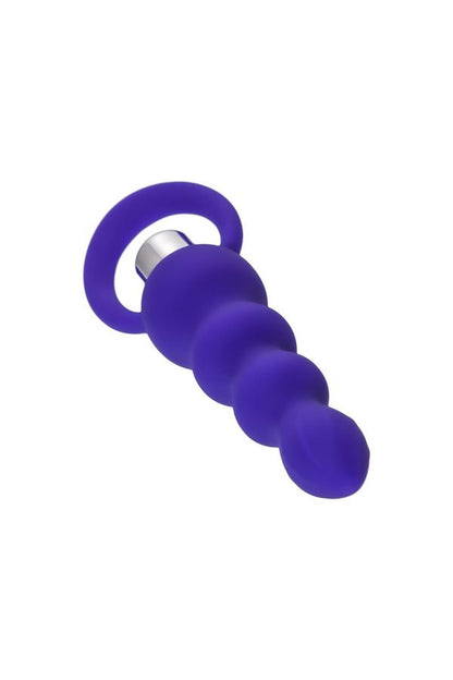 3-ToDo by Toyfa Anal plug Twisty, silicone, purple, 14 cm, O 3.2 cm-3
