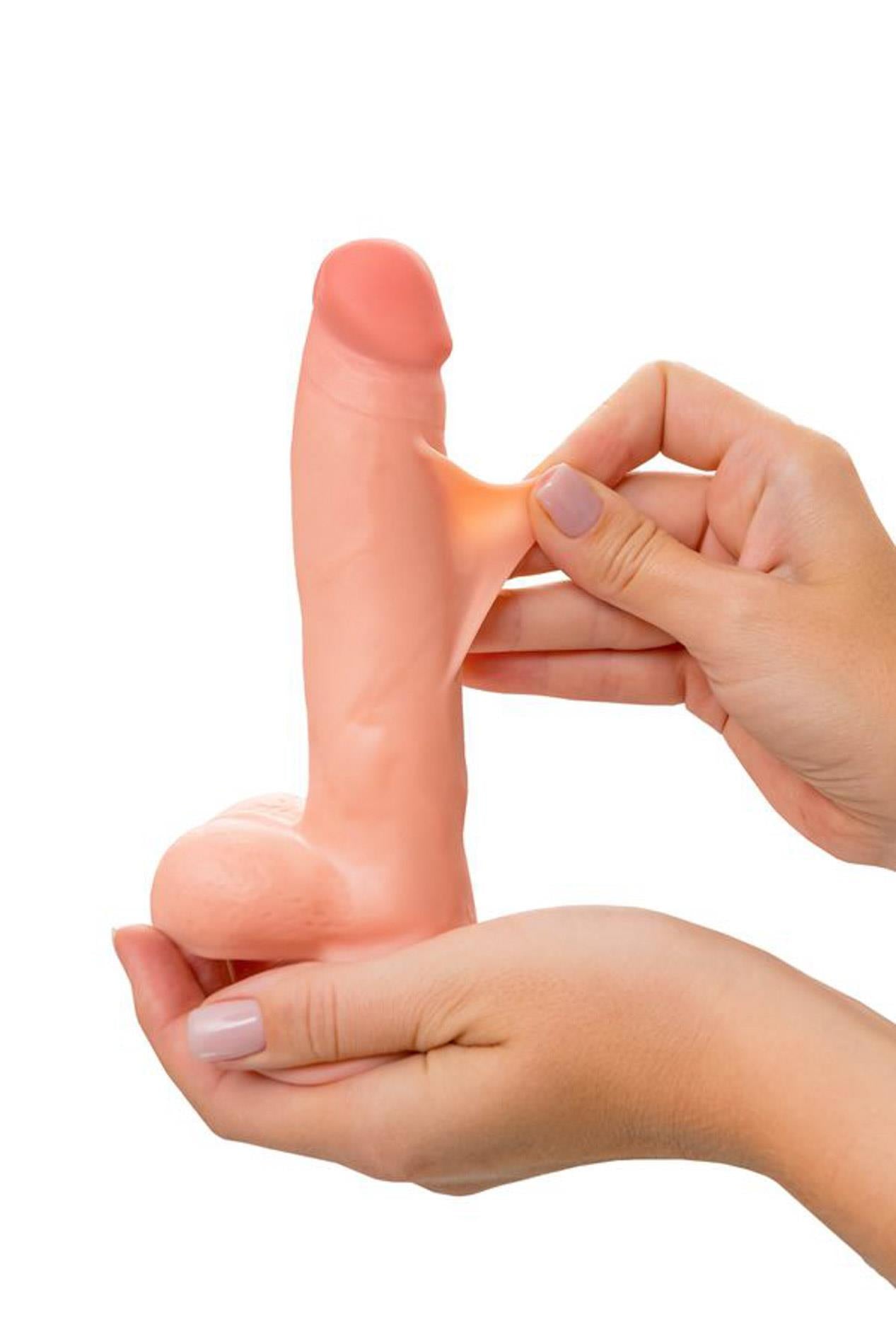 1-Dildo My Babe My Priceless Realistic Dildo, TPE, Nude, 18 cm-1