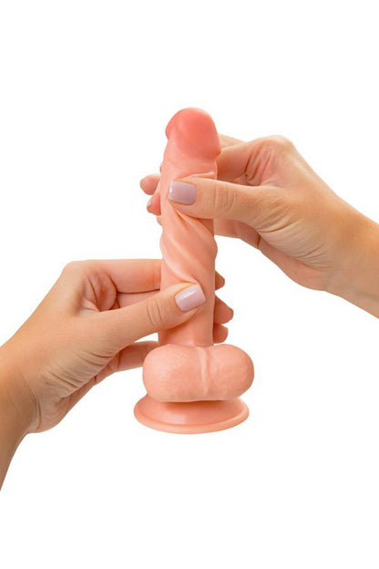2-Dildo My Babe My Priceless Realistic Dildo, TPE, Nude, 18 cm-2
