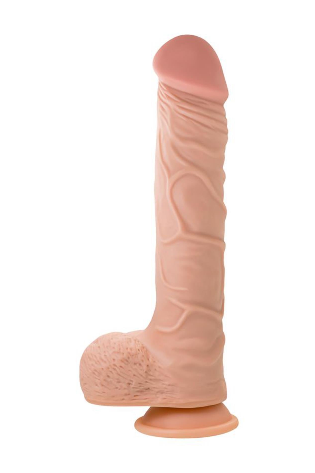 8-Dildo My babe by RealStick My Idol, flesh,TPE, 28,5 cm-8