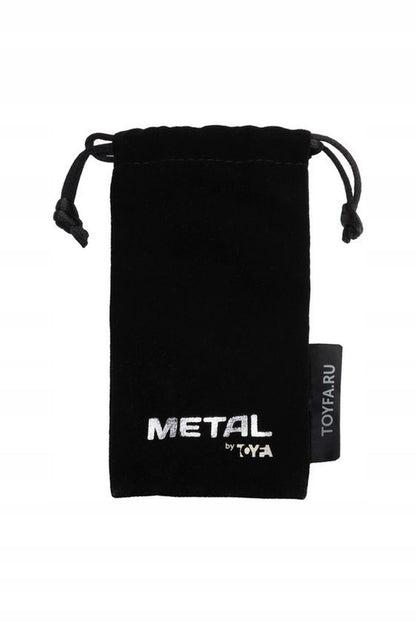 3-Metal by TOYFA, Anal plug, metal, silver, with diamond crystal, 9.5 cm, O 3.5 cm, 130 g-3