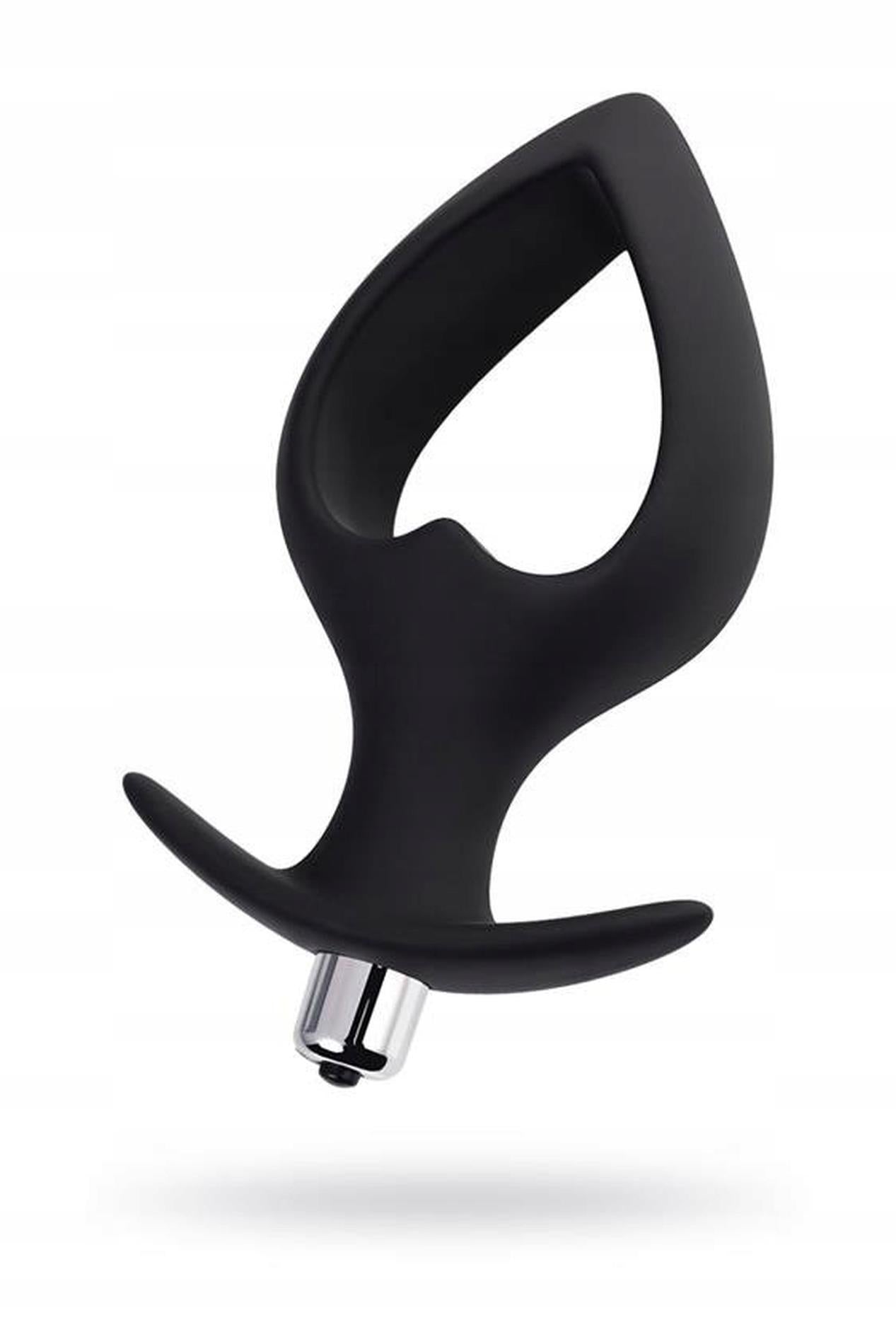 3-TOYFA POPO Pleasure Anal Plug Cordis L Vibro Black-3