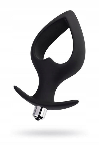 3-TOYFA POPO Pleasure Anal Plug Cordis L Vibro Black-3