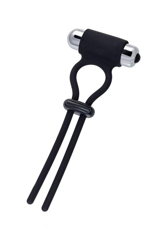 2-A-Toys Erection enhancing lasso Jat , black, silicone, 14cm-2