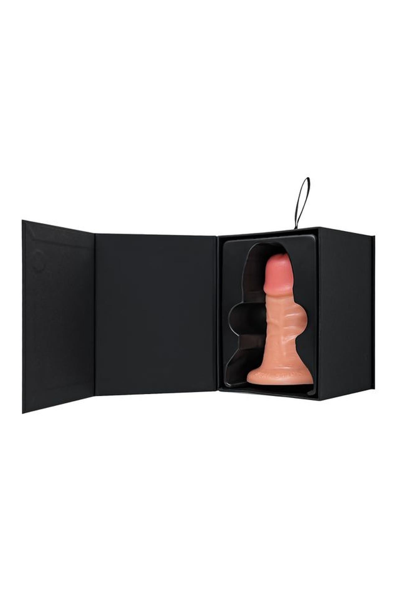 10-Realistic dildo Caliber 14/6 , PVC, flesh,  length 14cm, diameter 6cm-10