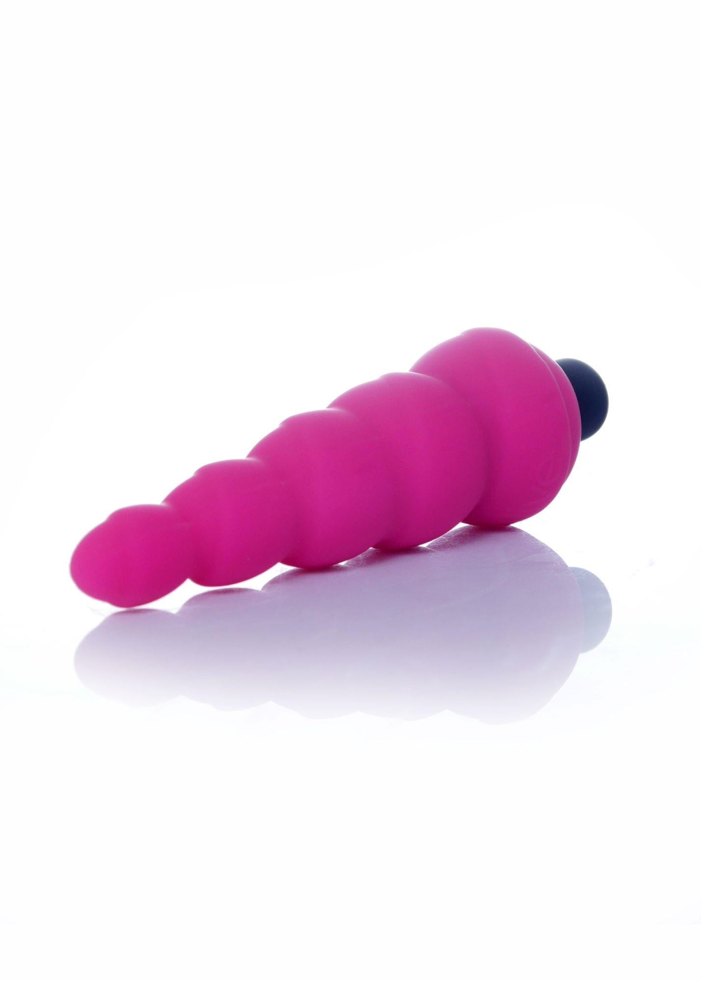 3-Stożkowy kulkowy korek analny silikonowy sex 14cm-3