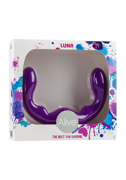 1-Dildo dwustronne podwójne lesbijskie dla par 25cm-1