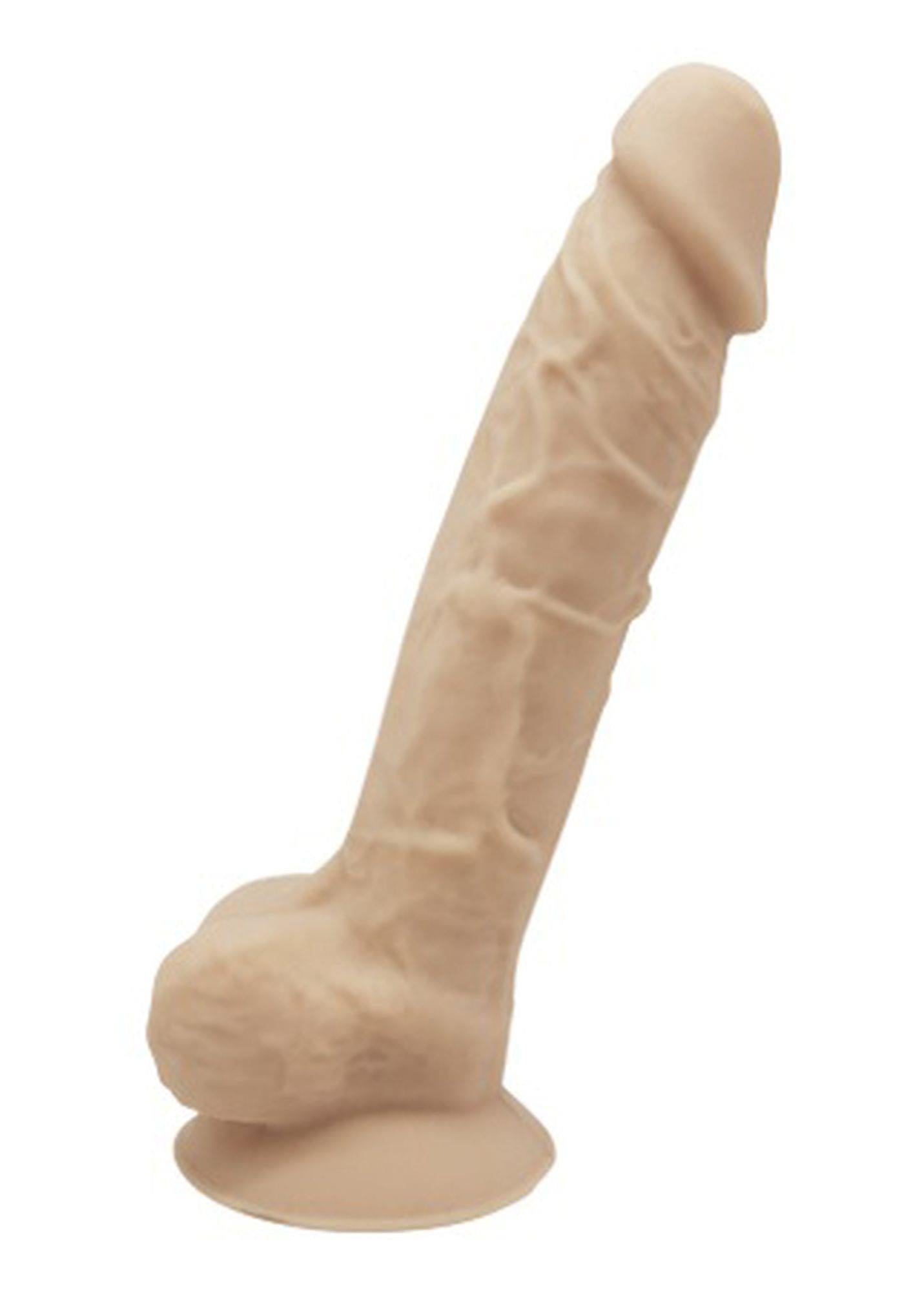 2-Mięsiste grube dildo z żyłami realistyczne 24cm-2