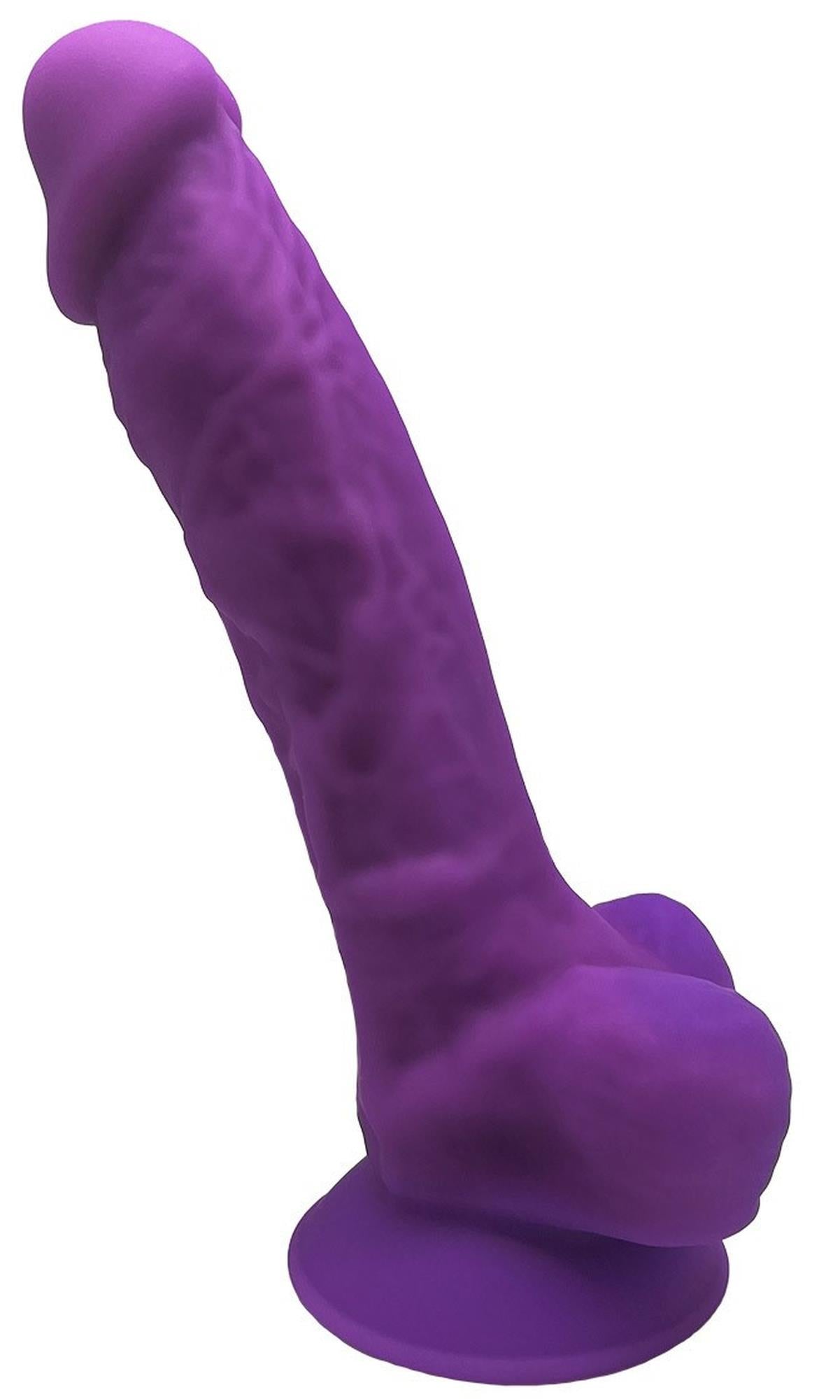 1-Dildo realistyczne penis jądra przyssawka sex 17cm-1