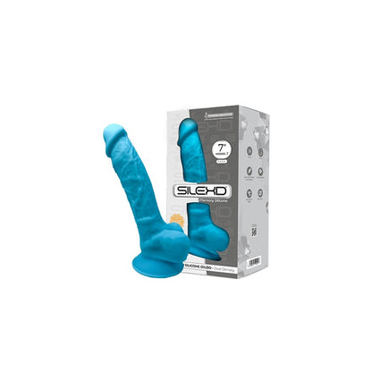 3-Żylaste wielkie dildo z przyssawką i jądrami 18 cm-3