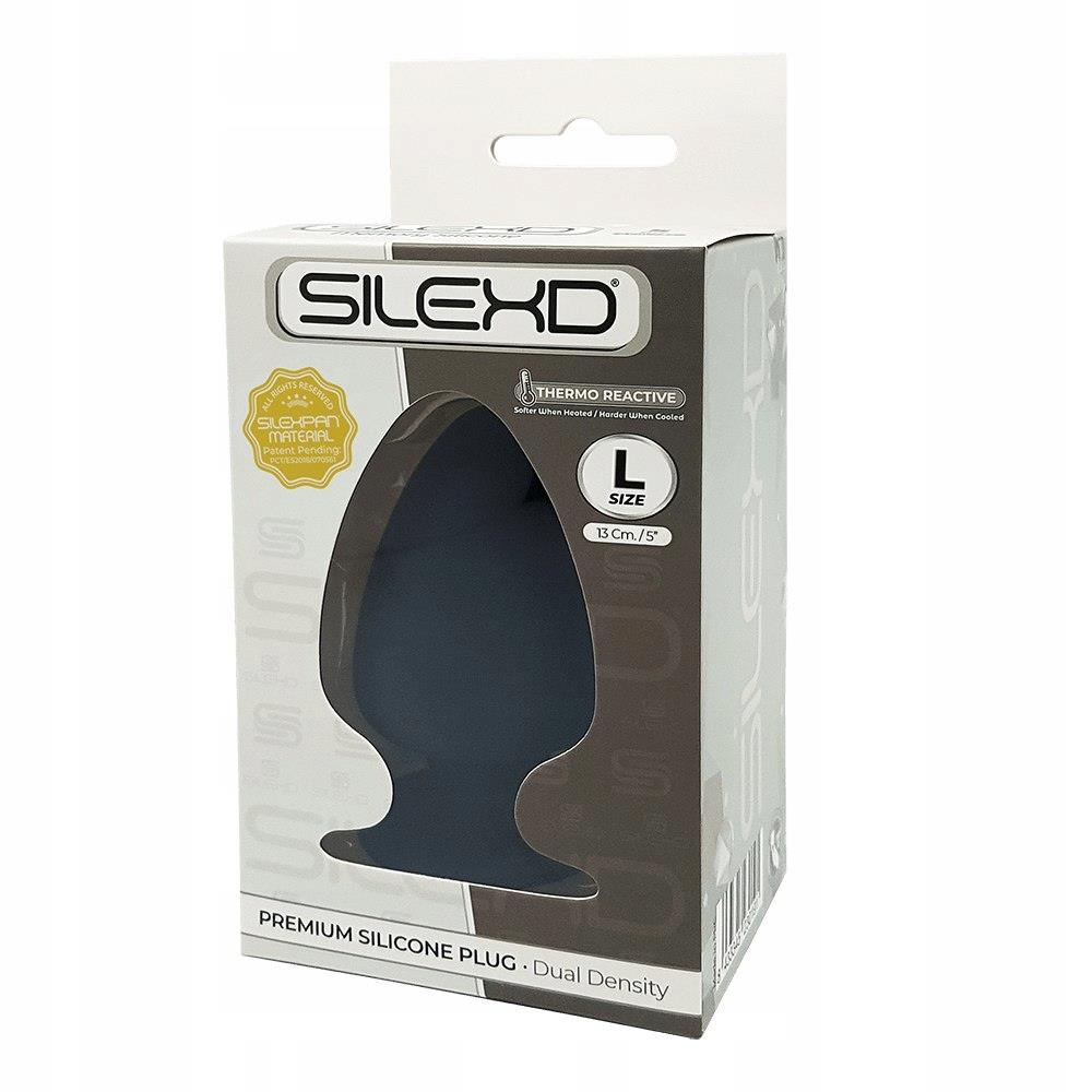 2-Czary duży korek analny sex zatyczka silikon 9cm-2