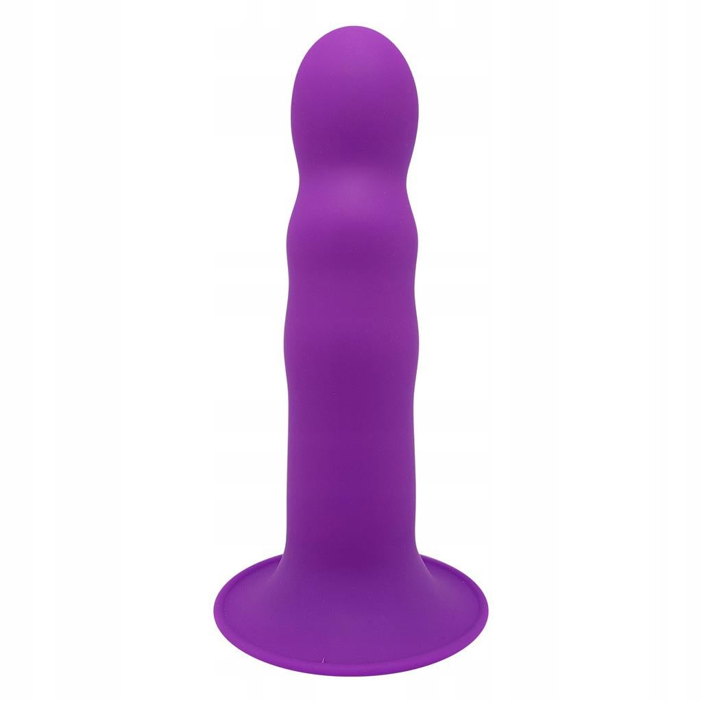 1-Silikonowe dildo premium z przyssawką sex 17cm-1