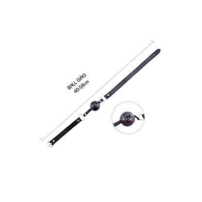 4-Secret Desires Black BDSM Kit 8pcs-4