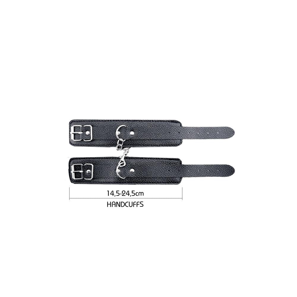 8-Secret Desires Black BDSM Kit 8pcs-8