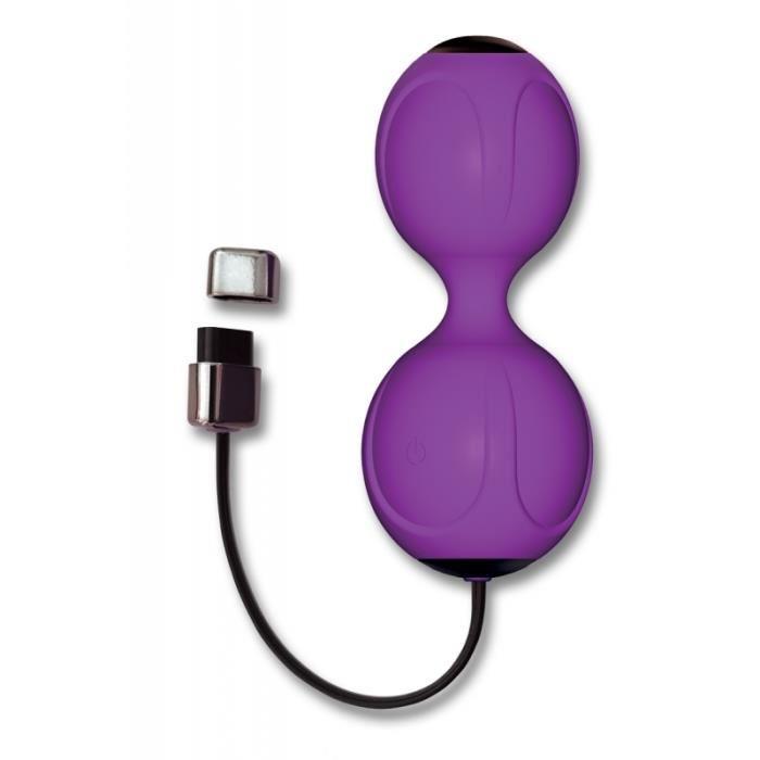 2-Wibrujące kulki orgazmowe na pilota 10trybów usb-2