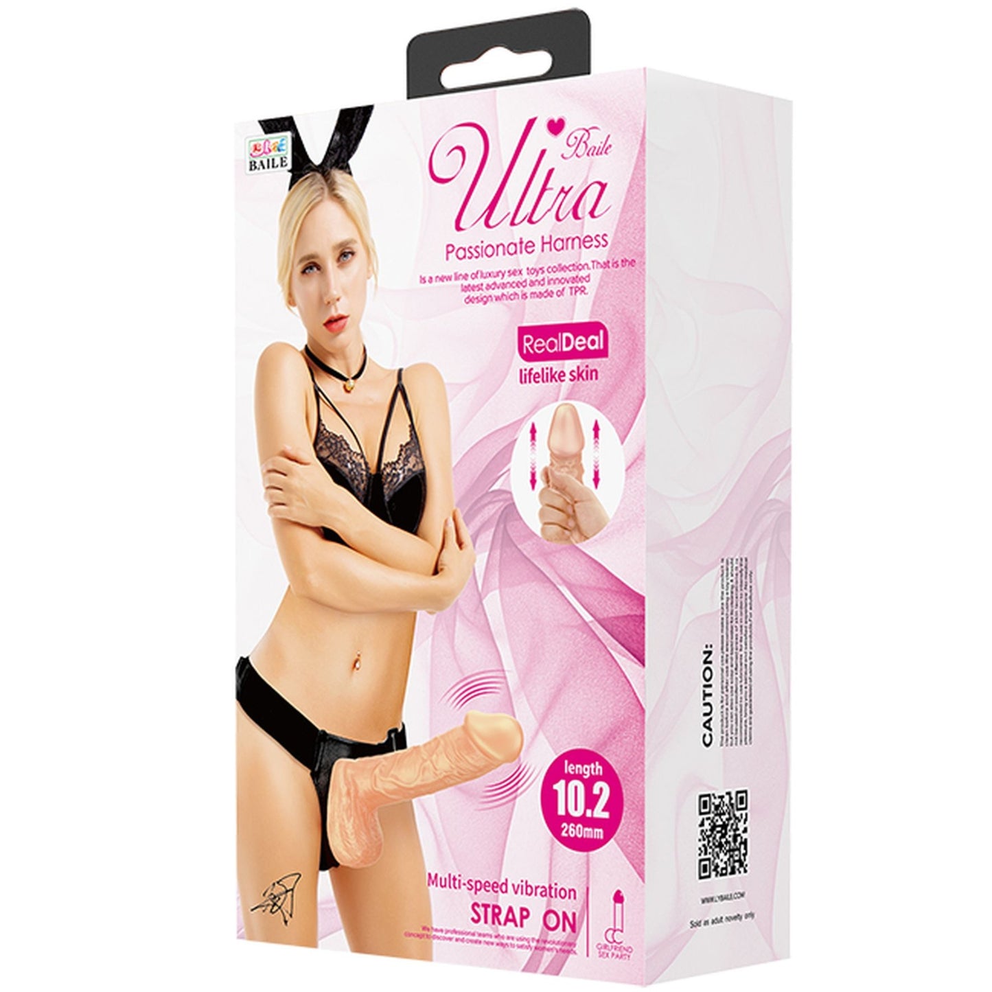 10-Dildo realistyczny penis wibracje strap-on 26cm-10