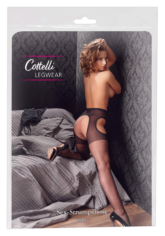 1-Sex Tights black S/M-1