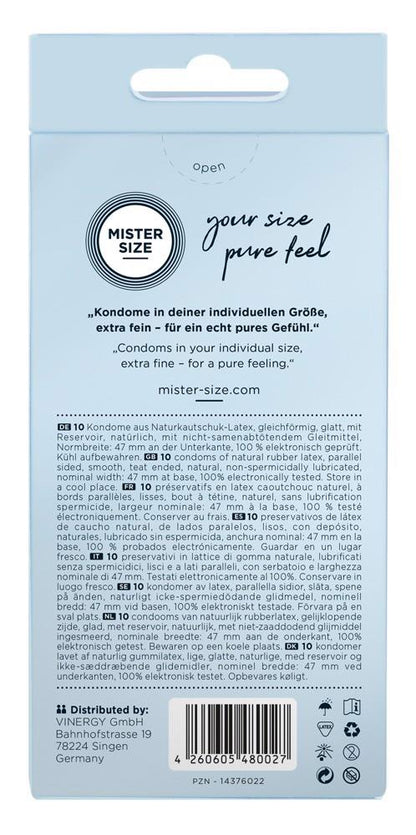 6-Mister Size 47mm pack of 10-6
