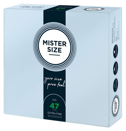 4-Mister Size 47mm pack of 36-4