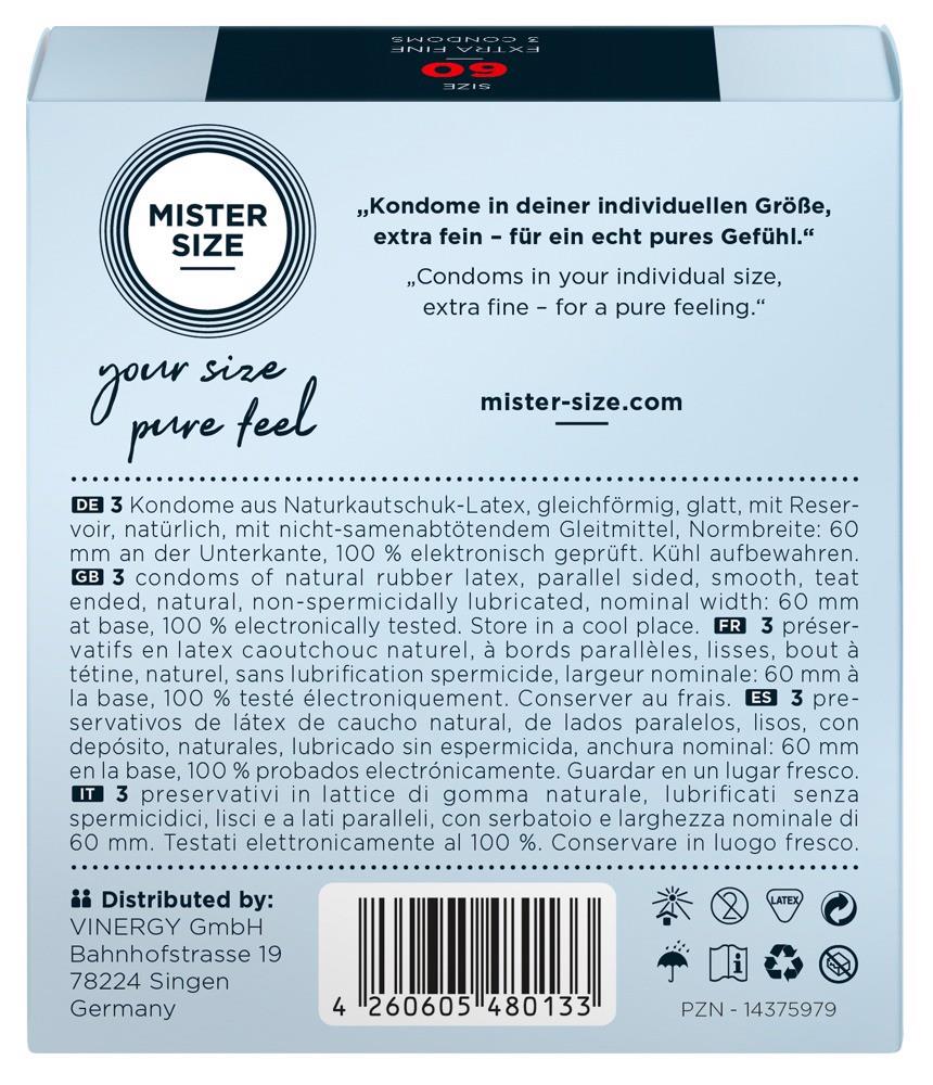 6-Mister Size 60mm pack of 3-6