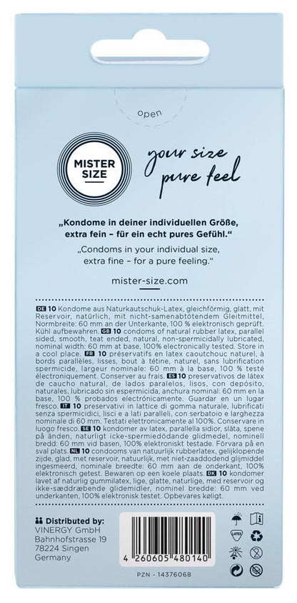 6-Mister Size 60mm pack of 10-6