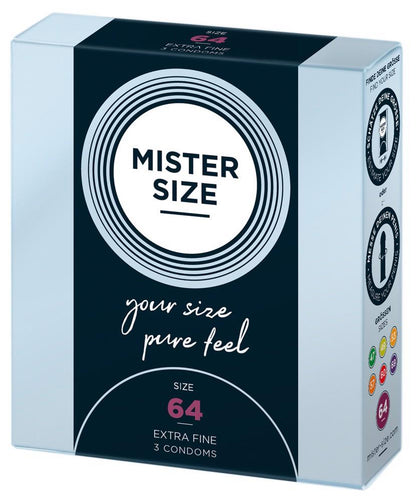 4-Mister Size 64mm pack of 3-4