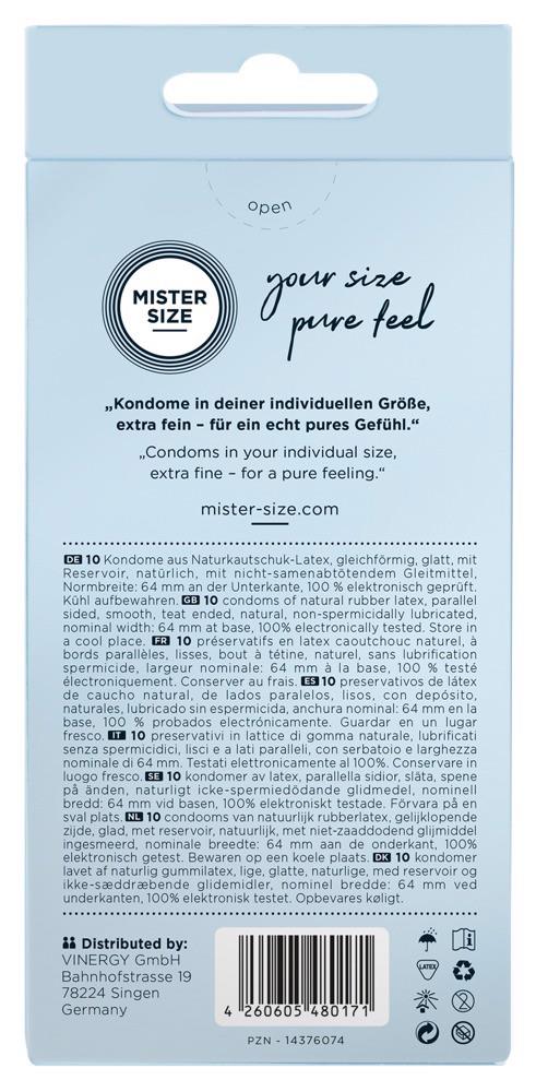 6-Mister Size 64mm pack of 10-6