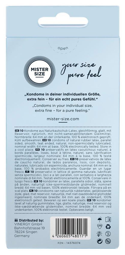 6-Mister Size 64mm pack of 10-6