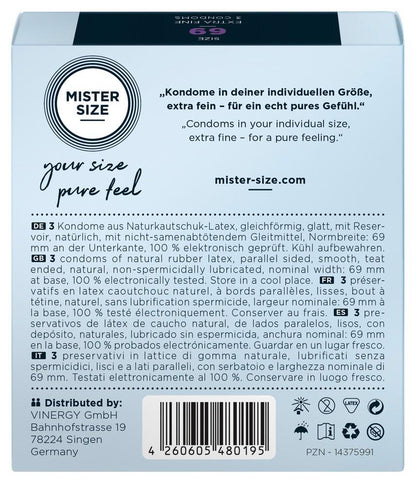 6-Mister Size 69mm pack of 3-6