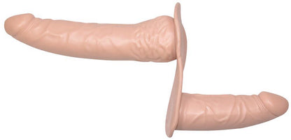 5-Uprząż z podwójnym dildo penisem sex lesbijski-5