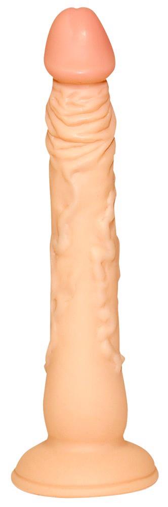 7-Dildo na przyssawce naturalny rozmiar wąskie 18cm-7