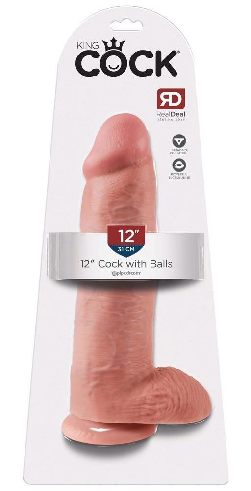 1-King Cock with balls 12 inch-1