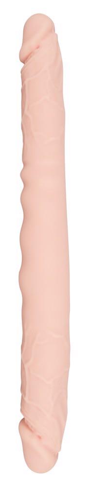 5-Dildo dwie końcówki realistyczne giętkie 30,5 cm-5