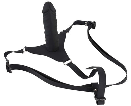 3-Lesbijska uprząż z penisem członkiem strapon-3