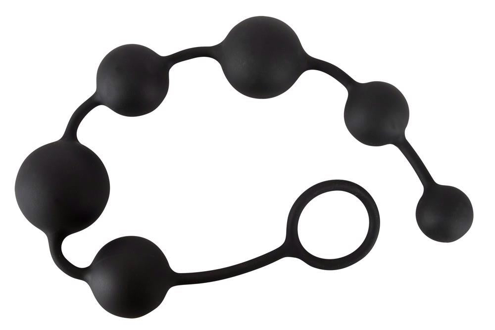 3-Elastyczny sznur kulek analnych korali długi 40cm-3