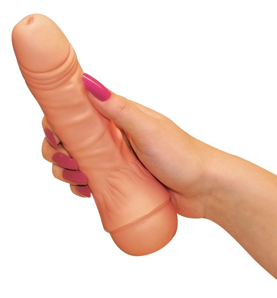 6-Penis z wytryskiem super realistyczne dildo 21cm-6