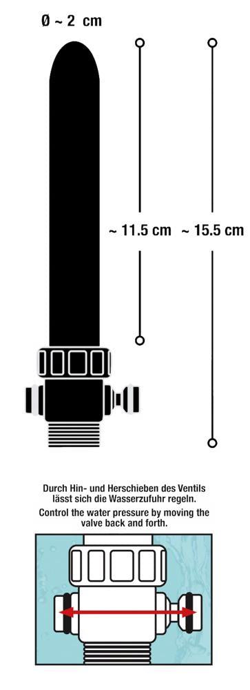 17-Końcówka do prysznica z dyszami srebrna 15,5 cm-17