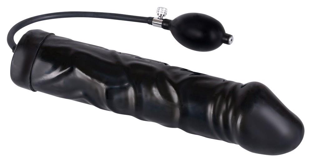 3-Realistyczny nadmuchiwany penis dildo balon 31cm-3