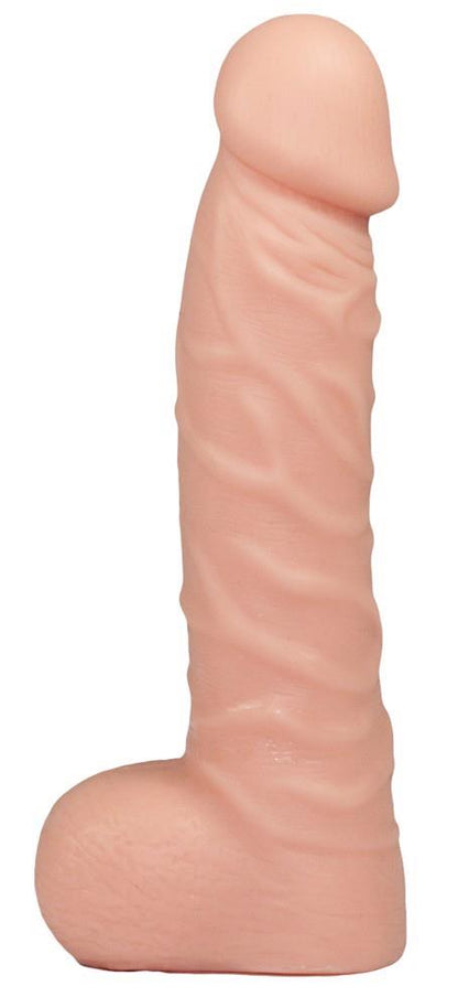 3-Silikonowy realistyczny gumowy penis z jądrami-3