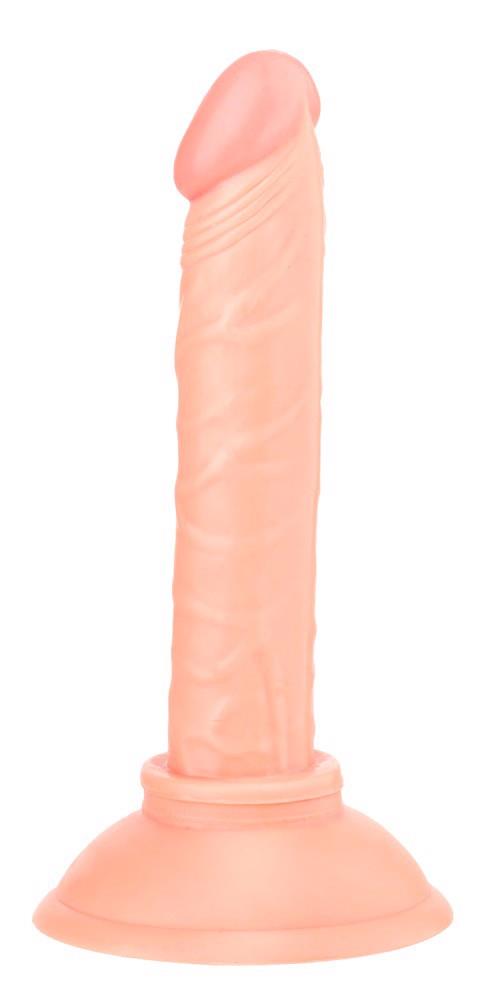 1-Dildo realistyczny naturalny penis przyssawka 15cm-1