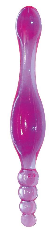3-Sonda dwustronna waginalna analna dildo kulki 20cm-3