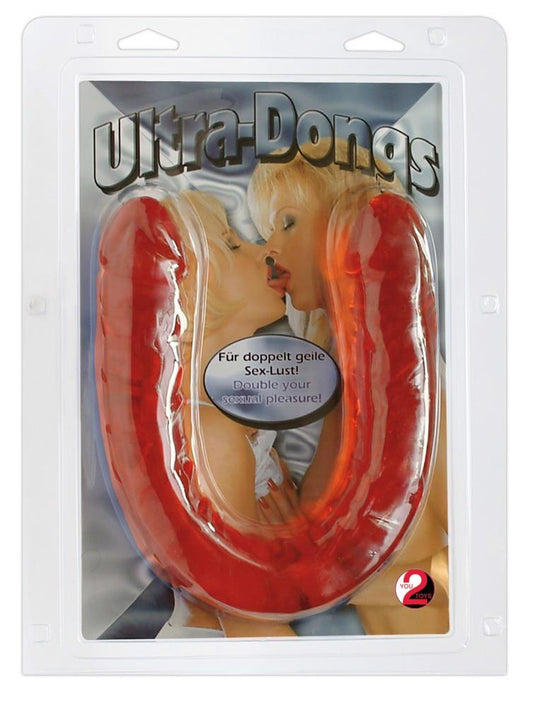 1-Dildo penis podwójna penetracja lesbijskie 43cm-1