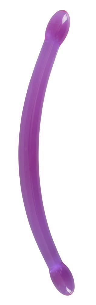 6-Silikonowe długie podwójne giętkie dildo 44 cm-6
