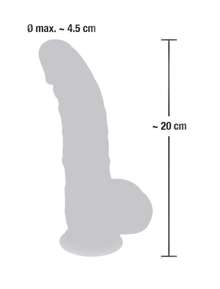 15-Penis na przyssawce śliczny realistyczny dildo 20c-15