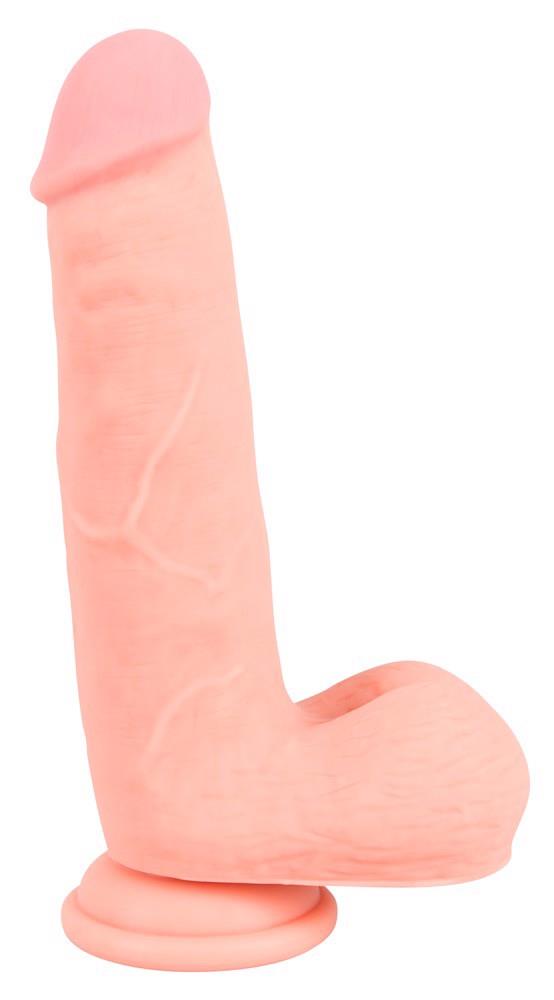 4-Duże grube dildo jak żywy penis na przyssawce 20cm-4
