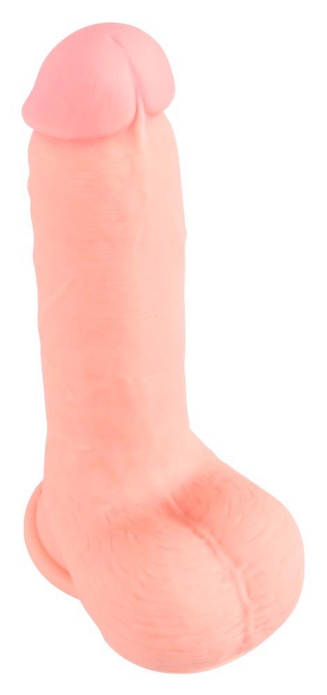 6-Duże grube dildo jak żywy penis na przyssawce 20cm-6