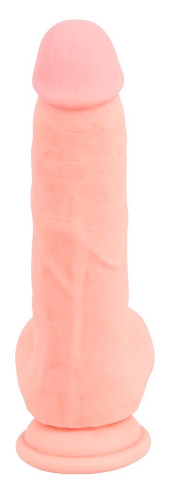 12-Duże grube dildo jak żywy penis na przyssawce 20cm-12