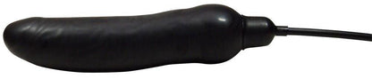 6-Nadmuchiwane czarne dildo penis z lateksu 25 cm-6