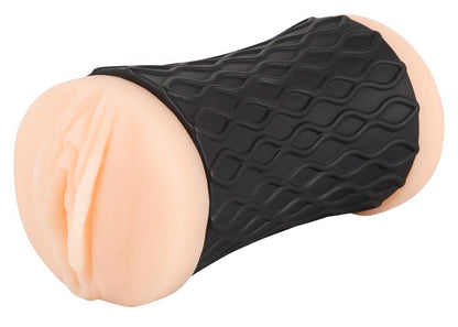 4-Podwójny masturbator 2 dziury wagina ciasny anal-4
