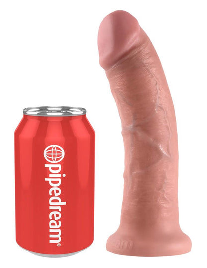 3-King Cock 8 inch Skin-coloured-3